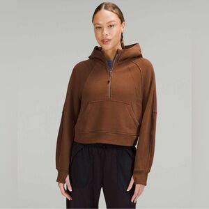 Lululemon Athletica Roasted Brown Scuba Hoodie | XL/XXL